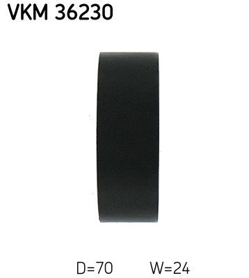 Паразитный / ведущий ролик, поликлиновой ремень VKM36230 SKF