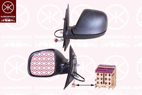 Вставка фары, основная фара 96000112A1 KLOKKERHOLM