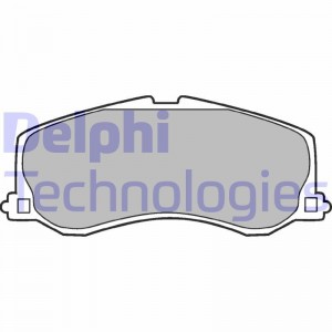 Комплект тормозных колодок, диско LP945 DELPHI