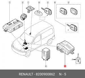 Деталь 8200900862 RENAULT