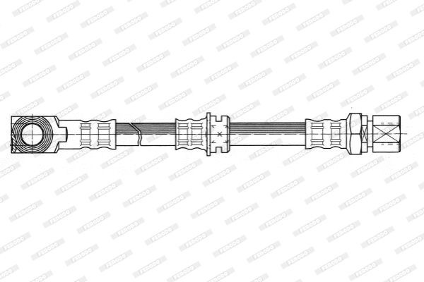 Тормозной шланг FHY2330 FERODO