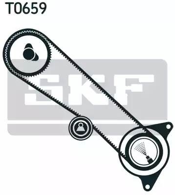 Комплект ремня ГРМ VKMA91713 SKF