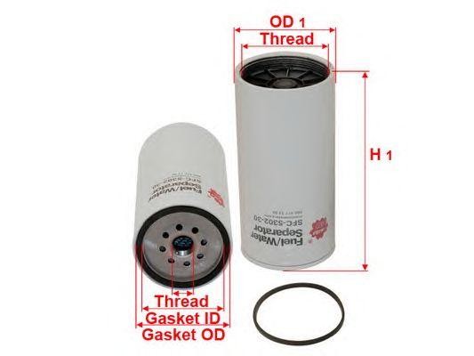 Фильтр топливный SFC530230 SAKURA