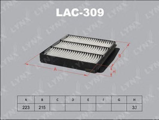 Фильтр салона LAC-309 LYNXAUTO