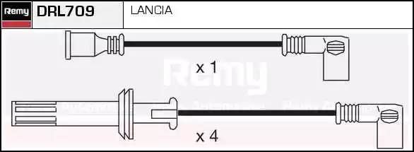 Ккомплект проводов зажигания DRL709 DELCO REMY