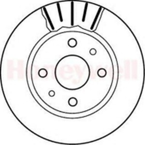 Тормозной диск 562122B BENDIX JURID