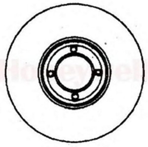 Тормозной диск 561503B BENDIX JURID