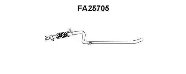Выпускной трубопровод FA25705 VENEPORTE