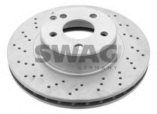 Тормозной диск 10 92 2683 SWAG