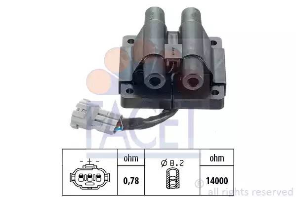 Катушка зажигания 9.6165 FACET