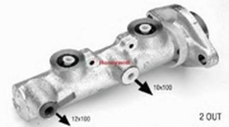 Главный тормозной цилиндр 132754B BENDIX JURID
