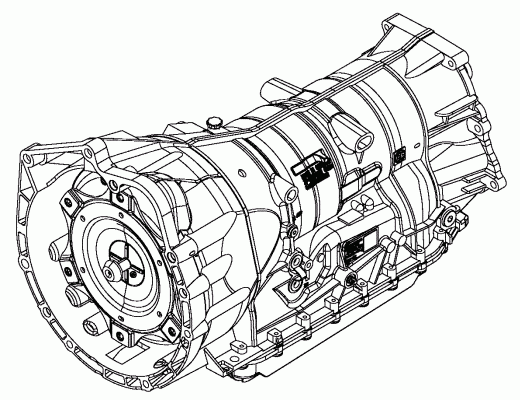 Автоматическая коробка передач 1071.022.026 ZF