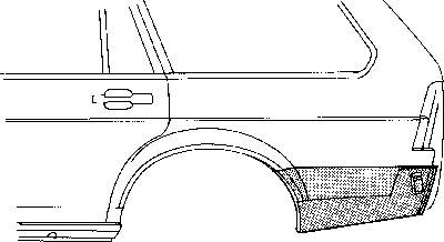 Боковина 5831134 VAN WEZEL