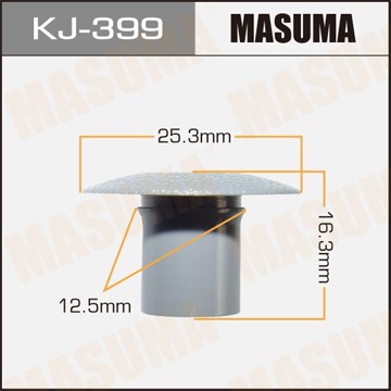 Клипса крепежная KJ399 MASUMA