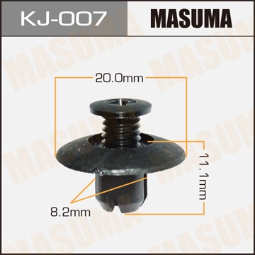 Клипса крепежная KJ007 MASUMA