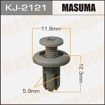 Клипса крепежная KJ2121 MASUMA