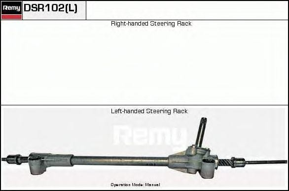 Рулевой механизм DSR102L DELCO REMY