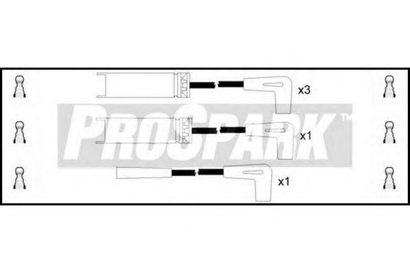 Ккомплект проводов зажигания OES819 STANDARD