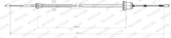 Комплект тормозных колодок, диско FSL1658 FERODO