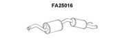 Глушитель выхлопных газов конечный FA25016 VENEPORTE