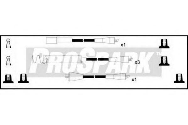 Ккомплект проводов зажигания OES102 STANDARD