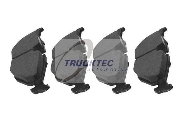 Комплект тормозных колодок, диско 08.34.104 TRUCKTEC