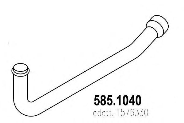 Выпускной трубопровод 5851040 ASSO