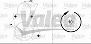 Стартер 455552 VALEO PHC