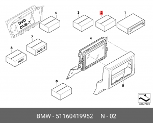 Деталь 51 16 0 419 952 BMW