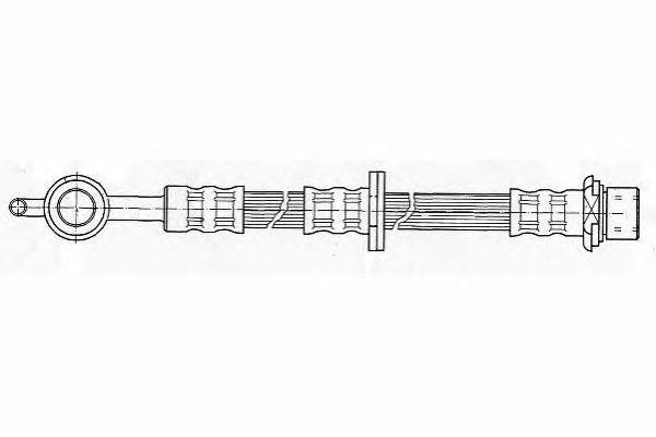 Тормозной шланг FHY2333 FERODO