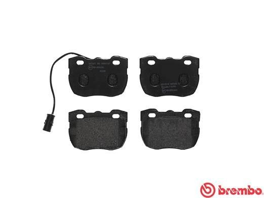 Комплект тормозных колодок, диско P44004 BREMBO