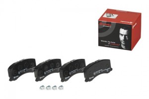 Комплект тормозных колодок, диско P79010 BREMBO