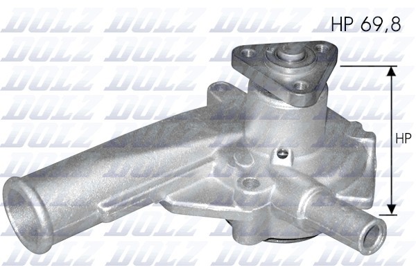 Водяной насос F137 DOLZ