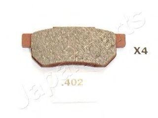 Комплект тормозных колодок, диско PP-402AF JAPAN PARTS GROUP