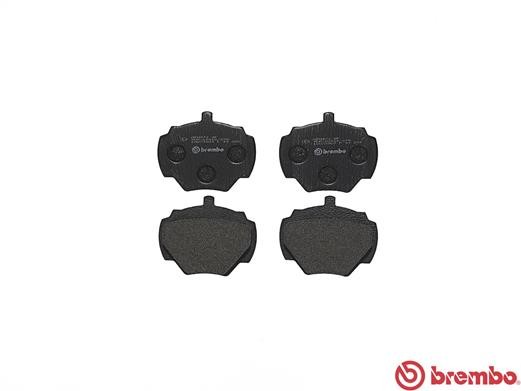Комплект тормозных колодок, диско P44001 BREMBO