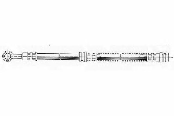 Тормозной шланг FHY2220 FERODO