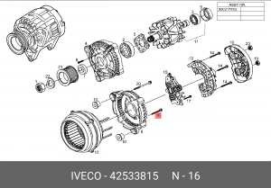 Болт 42533815 IVECO
