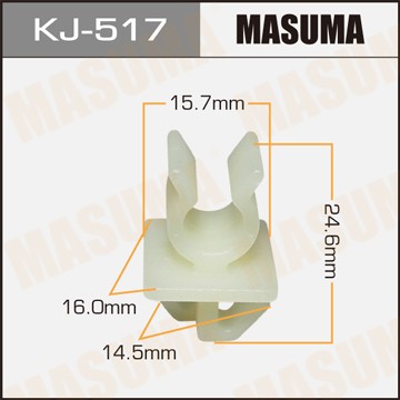 Клипса крепежная KJ517 MASUMA
