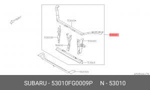 Деталь 53010FG0009P SUBARU