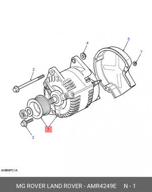 Генератор AMR4249E MG ROVER LAND ROVER