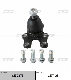 Опора шаровая подвески CBT-25 CTR