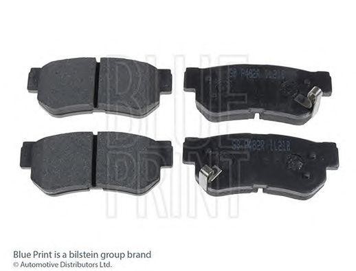Комплект тормозных колодок, диско ADD64221 BLUE PRINT