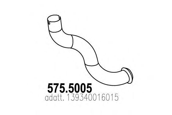 Выпускной трубопровод 5755005 ASSO
