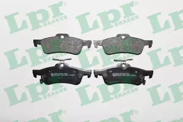 Колодки тормозные дисковые 05P1458 LPR