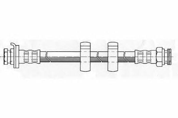 Тормозной шланг FHY2460 FERODO