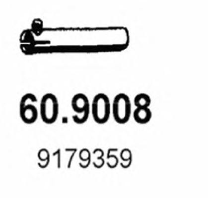 Выпускной трубопровод 609008 ASSO