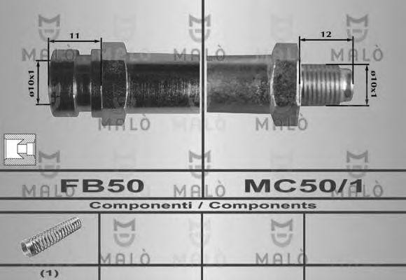 Тормозной шланг 80346 MALO