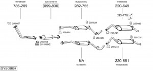 Деталь 790969 BOSAL