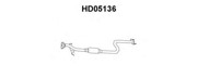 Предглушитель выхлопных газов RV05136 VENEPORTE