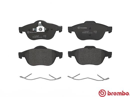 Комплект тормозных колодок, диско P68032 BREMBO